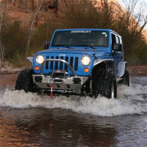 Superlift - 2007 - 2018 Jeep Superlift 4in. Lift Kit-07-18 Wrangler JK-4-door-w/Bilstein Shocks - K928B - Image 3