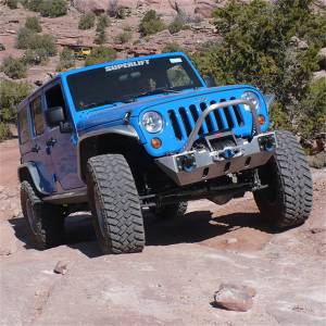 Superlift - 2007 - 2018 Jeep Superlift 4in. Lift Kit-07-18 Wrangler JK-4-door-w/Bilstein Shocks - K928B - Image 4
