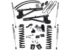 2011 - 2016 Ford Superlift 8in. Lift Kit w/FOX Shocks-11-16 F250/350 4WD Diesel w/Radius Arms - K991F