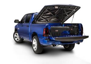 Cargo Management - Cargo Boxes, Bags, Boxes & Holders - Undercover - UnderCover Swing Case 1999-2016 Ford F-250/F-350 Super Duty Drivers Side Black Smooth - SC200D