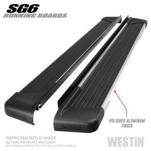 2000 - 2018 Toyota, 2001 - 2020 Ford, 2005 - 2022 Nissan, 2009 - 2017 Jeep Westin SG6 Running Boards - 27-64710