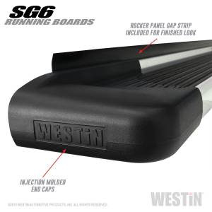 Westin - 2004 - 2008 Ford, 2007 - 2019 GMC, Chevrolet, 2019 Ram Westin SG6 Running Boards - 27-64750 - Image 4