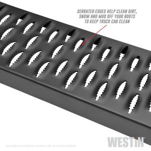 Westin - 2000 - 2019 Toyota, 2001 - 2020 Ford, 2004 - 2022 Nissan, 2009 - 2017 Jeep Westin Grate Steps Running Boards - 27-74715 - Image 5