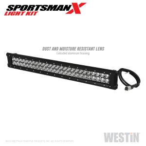 Light Bars & Accessories - Light Bars - Westin - 2014 - 2019 Toyota, 2015 - 2019 Ford, 2016 - 2019 Chevrolet Westin Sportsman X Grille Guard LED Light Bar Kit - 40-23005