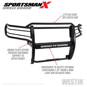 Westin - 2014 - 2021 Toyota Westin Sportsman X Grille Guard - 40-33705 - Image 1