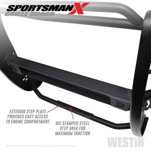 Westin - 2019 - 2022 Chevrolet Westin Sportsman X Grille Guard - 40-33955 - Image 8
