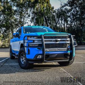 Westin - 2019 - 2022 Chevrolet Westin Sportsman X Grille Guard - 40-33955 - Image 12