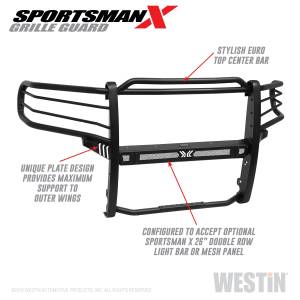 Westin - 2019 - 2022 Ram Westin Sportsman X Grille Guard - 40-33975 - Image 1