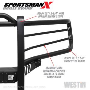 Westin - 2019 - 2022 Ram Westin Sportsman X Grille Guard - 40-33975 - Image 7