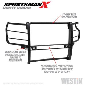 Westin - 2020 - 2021 Chevrolet Westin Sportsman X Grille Guard - 40-33995 - Image 1