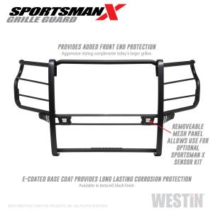 Westin - 2020 - 2021 Chevrolet Westin Sportsman X Grille Guard - 40-33995 - Image 2
