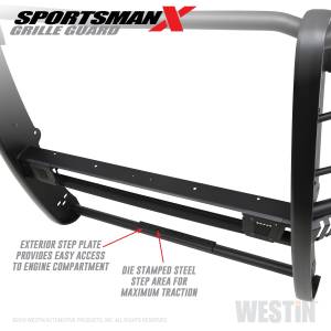 Westin - 2020 - 2021 Chevrolet Westin Sportsman X Grille Guard - 40-33995 - Image 8