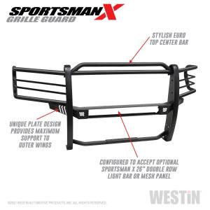 Westin - 2019 - 2022 Ram Westin Sportsman X Grille Guard - 40-34025 - Image 1