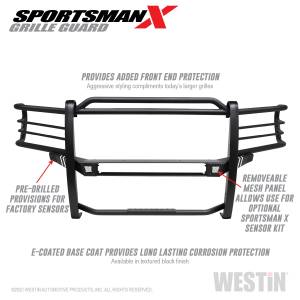 Westin - 2019 - 2022 Ram Westin Sportsman X Grille Guard - 40-34025 - Image 4