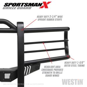 Westin - 2019 - 2022 Ram Westin Sportsman X Grille Guard - 40-34025 - Image 7