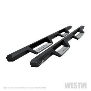 Exterior - Steps & Nerf Bars - Westin - 2000 - 2019 GMC, Chevrolet Westin HDX Stainless Drop Nerf Step Bars - 56-116852