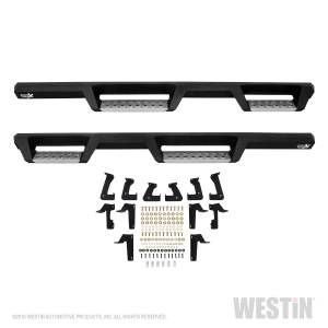 2018 - 2022 Jeep Westin HDX Stainless Drop Nerf Step Bars - 56-140652