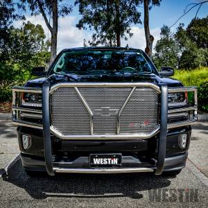 Westin - 2016 - 2019 Chevrolet Westin HDX Grille Guard - 57-3870 - Image 12