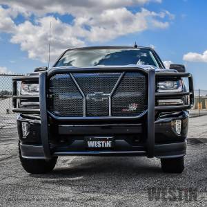 Westin - 2016 - 2019 Chevrolet Westin HDX Grille Guard - 57-3875 - Image 7