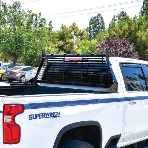 Westin - 2000 - 2022 GMC, Chevrolet, 2004 - 2022 Ford, 2007 - 2021 Toyota Westin HD Headache Rack - 57-8025 - Image 10