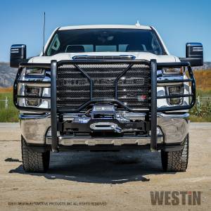 Westin - 2020 - 2021 Chevrolet Westin HDX Winch Mount Grille Guard - 57-93995 - Image 7