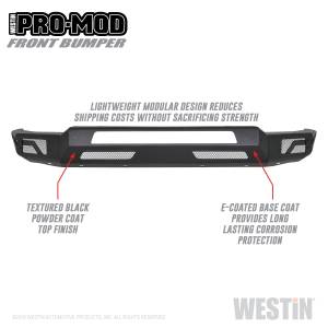 2019 - 2022 Ram Westin Pro-Mod Front Bumper - 58-41075