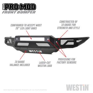 2019 - 2021 Ford Westin Pro-Mod Front Bumper - 58-41085