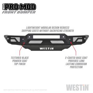 Westin - 2019 - 2021 Ford Westin Pro-Mod Front Bumper - 58-41085 - Image 3