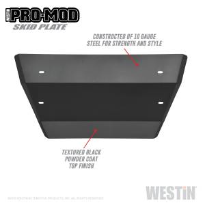 Westin - 2019 - 2022 Chevrolet Westin Pro-Mod Skid Plate - 58-71215 - Image 2
