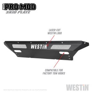 Armor & Protection - Skid Plates - Westin - 2020 - 2022 GMC, Chevrolet Westin Pro-Mod Skid Plate - 58-71225