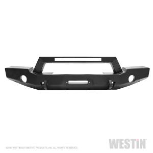 Westin - 2018 - 2022 Jeep Westin WJ2 Full Width Front Bumper w/LED Light Bar Mount - 59-80125 - Image 3