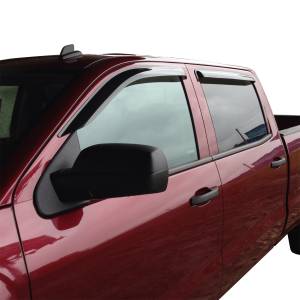 Westin - 2014 - 2018 GMC, Chevrolet Westin Slim Wind Deflector - 72-31484 - Image 3
