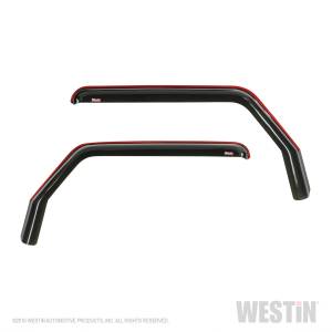 Westin - 2018 - 2022 Jeep Westin In-Channel Wind Deflector - 72-51467 - Image 1