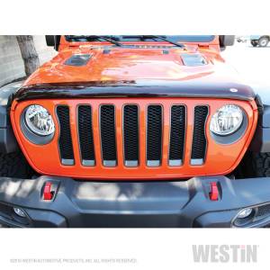 Westin - 2018 - 2022 Jeep Westin Platinum Bug Shield - 72-90152 - Image 4