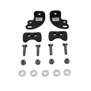 Rigid Industries RIGID RDS-SR Series Hardware Kit Including Brakets and Bushings Black Single - 131626