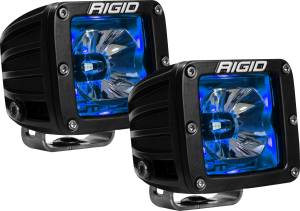 Rigid Industries RIGID Radiance Pod With Blue Backlight Surface Mount Black Housing Pair - 20201