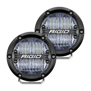Lighting - Fog Lights - Rigid Industries - Rigid Industries 360-SERIES 4 INCH SAE J583 FOG LIGHT WHITE PAIR - 36110
