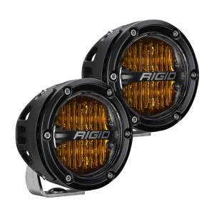 Rigid Industries - Rigid Industries 360-SERIES 4 INCH SAE J583 FOG LIGHT SELECTIVE YELLOW PAIR - 36111 - Image 2