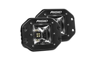 Rigid Industries RADIANCE SCENE WHITE BACKLIGHT FLUSH MOUNT PAIR - 68210