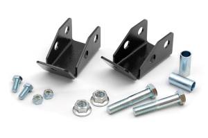 Shocks & Struts - Shock Accessories - Rough Country - 2000 - 2006 Jeep Rough Country Shock Relocation Brackets - 1185