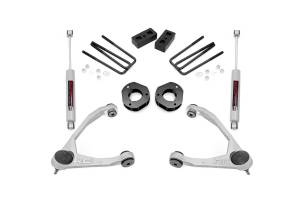 2007 - 2016 GMC, Chevrolet Rough Country Suspension Lift Kit - 19831