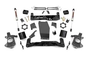 2014 - 2018 GMC, Chevrolet Rough Country Suspension Lift Kit w/Shocks - 22370