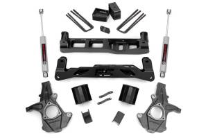 2007 - 2013 GMC, Chevrolet Rough Country Suspension Lift Kit w/Shocks - 26130
