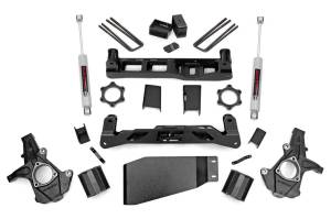 2007 - 2013 GMC, Chevrolet Rough Country Suspension Lift Kit w/Shocks - 26230