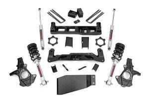 2007 - 2013 GMC, Chevrolet Rough Country Suspension Lift Kit w/Shocks - 26231