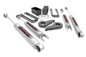 Rough Country - 2000 - 2007 GMC, Chevrolet Rough Country Leveling Lift Kit w/Shock - 28330