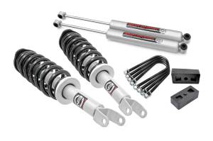 2006 - 2008 Dodge Rough Country Suspension Lift Kit w/Shocks - 395.23