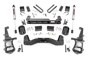 2021 - 2022 Ford Rough Country Suspension Lift Kit w/V2 Shocks - 40670