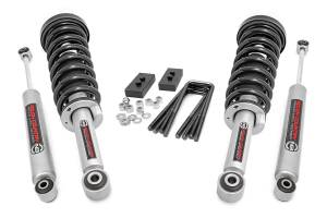 2009 - 2013 Ford Rough Country Leveling Lift Kit w/Shocks - 50004