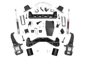 2004 - 2008 Ford Rough Country Suspension Lift Kit w/Shocks - 54620